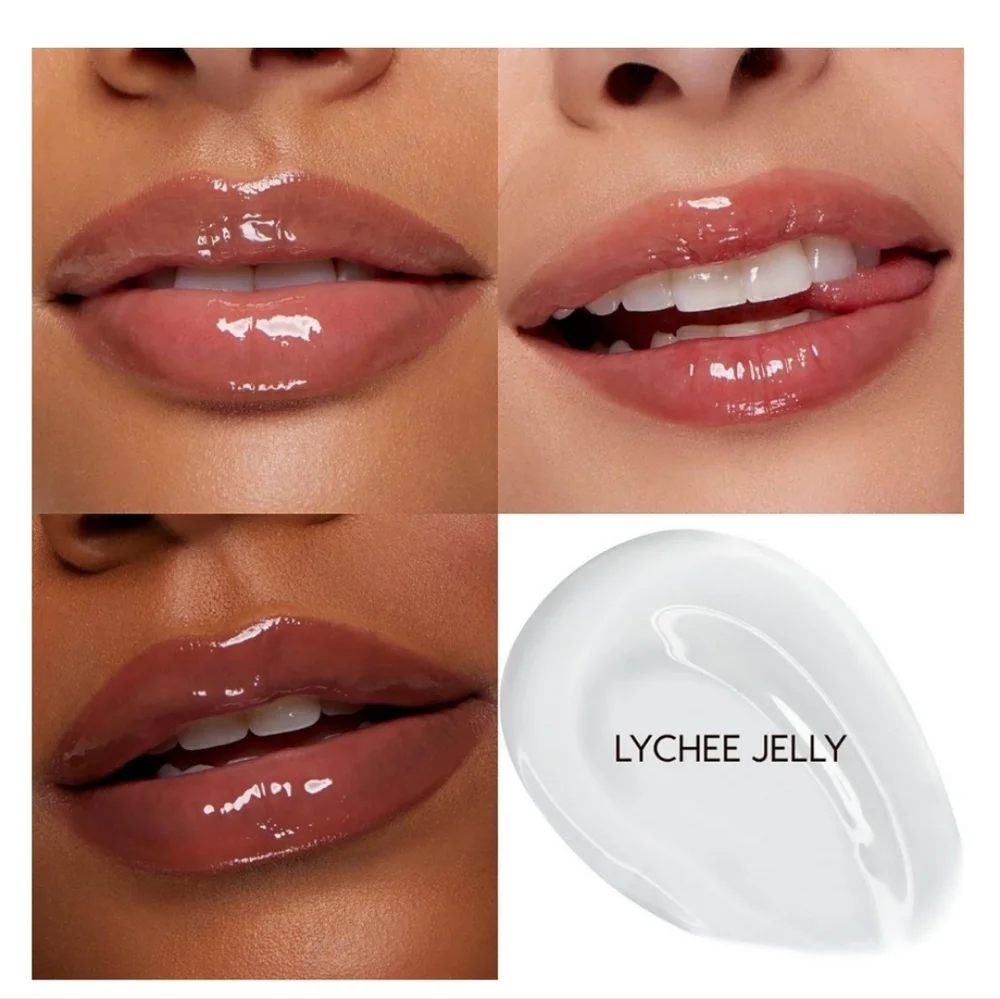 ColourPop So Juicy Plumping Glossy Lip Oil - Shade: Lychee (Clear) ๐ - Picture 3 of 5